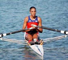 First Cuban Rowing Champion, from Holguin